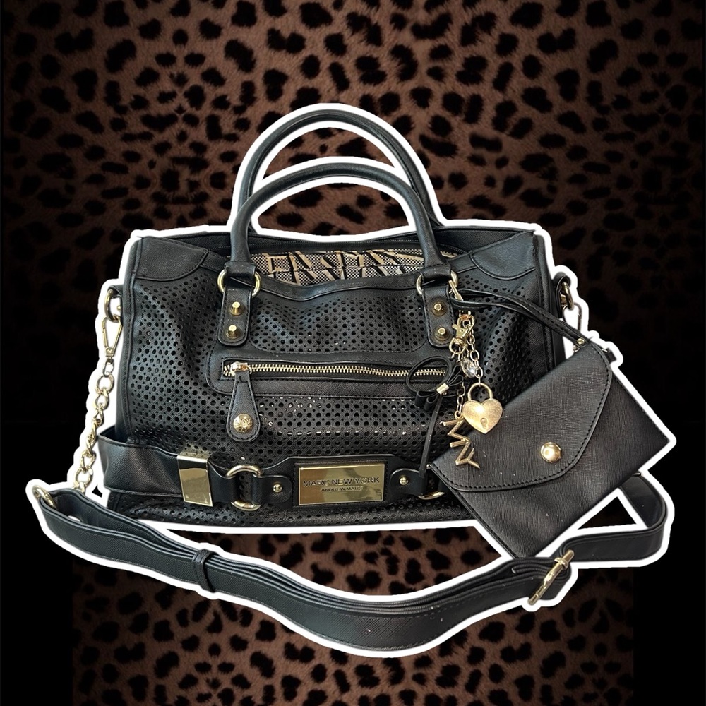 Y2k Marc Jacob’s,  Marc by New York handbag with cute trinkets attached